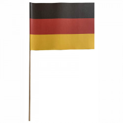 Flagga på träpinne, Tyskland