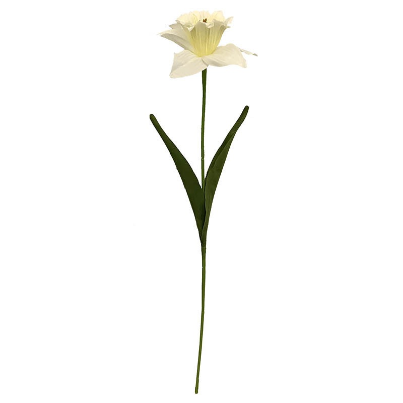 Påsklilja i vitt, 59 cm, konstgjord blomma