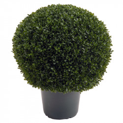 Boxwood i kruka, Ø45cm, UV, konstgjord växt