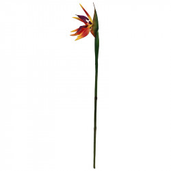 Papegojblomma/Paradisfågelblomma, 81 cm, konstgjord blomma