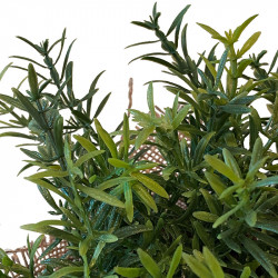 Timjan i jutepåse, 16cm, konstgjord växt