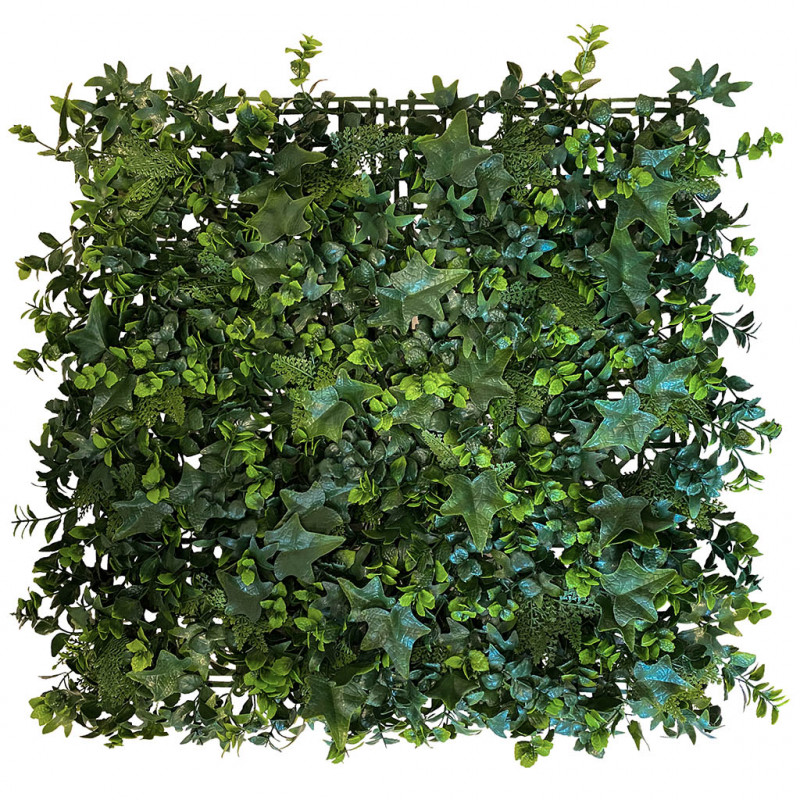 Bladmix matta med bladblandning, 50x50 cm, konstgjord växt