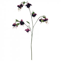 Fuchsia-kvist, lilla, konstgjord blomma