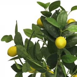 Citronträd i kruka, 70 cm, konstgjord växt