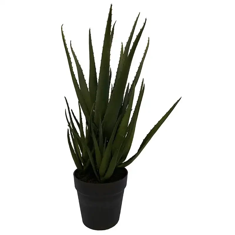Agave-växt i kruka, 54cm, konstgjord växt