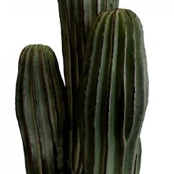 Kaktus i svart kruka, 63 cm, konstgjord växt