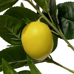 Citronträd i kruka, 150cm, konstgjord växt