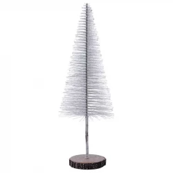 Julgran med glitter, 50 cm, konstgjort träd