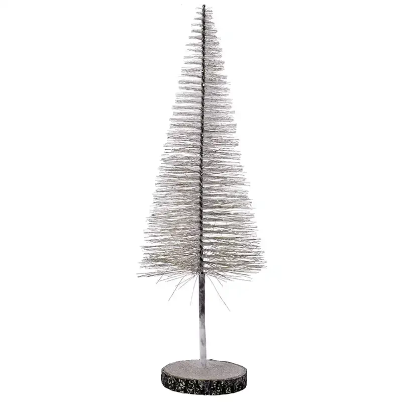 Julgran med glitter, 35 cm, konstgjort träd