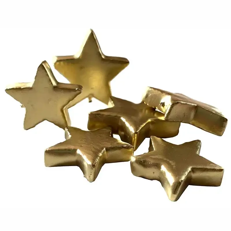 Stjärnor i frigolit till dekoration, 4-5cm