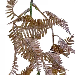 Ormbunke, brun, 90cm, konstgjord växt