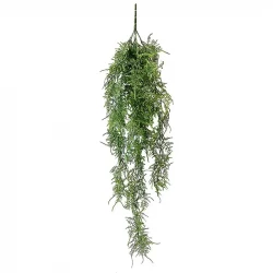 Fjädersparris hängväxt, 100cm, konstgjord växt