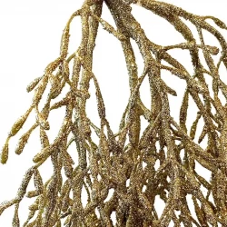 Korall hänger, guld, 100cm, konstgjord växt