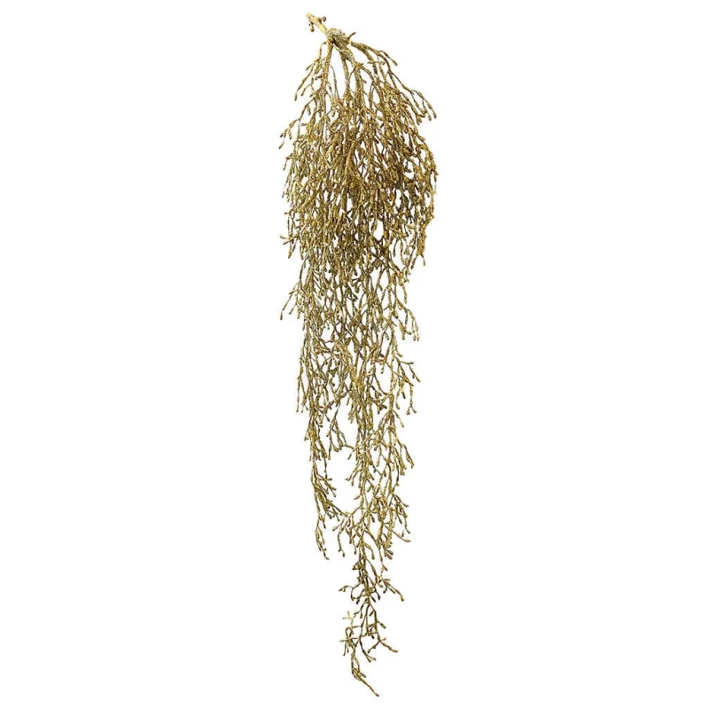 Korall hänger, guld, 100cm, konstgjord växt