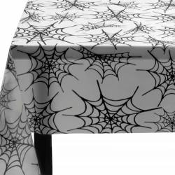 Halloween-bordsduk med spindelnät