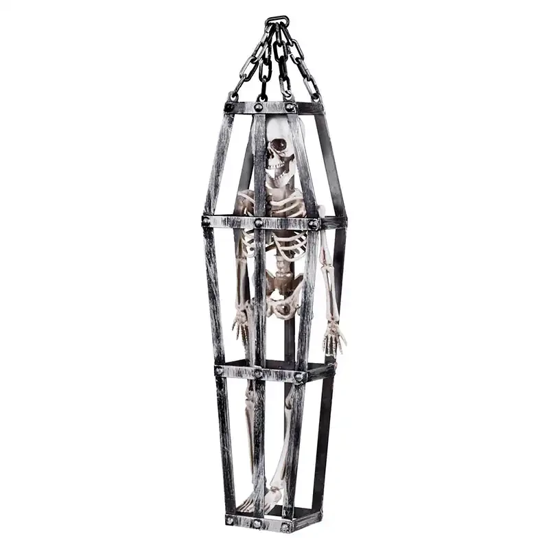 Skelett i bur, H:50cm