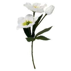 Julros, 34cm, vit, konstgjord blomma