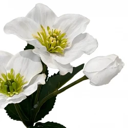 Julros, vit, 34cm, konstgjord blomma