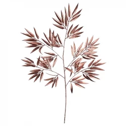 Bambublad, roséguld, 98 cm, konstgjort blad
