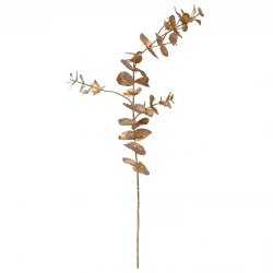 Eukalyptusgren, guld, 81cm, konstgjord gren
