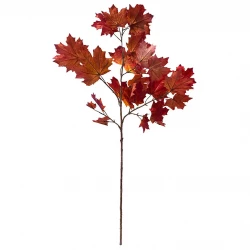 Höstgren, röd/orange, 105cm, konstgjord gren