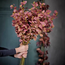 Eukalyptusgren, 86cm, rosa, konstgjord gren