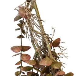 Eukalyptus hängväxt, röd/grön, 97cm, konstgjord växt