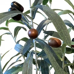 Olivträd i kruka, 90cm, konstgjord växt