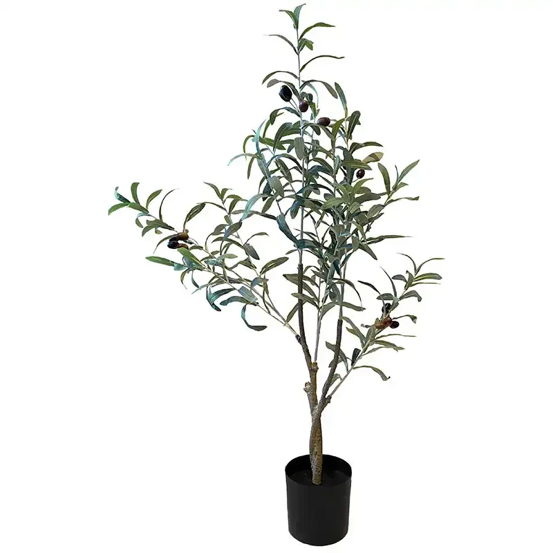 Olivträd i kruka, 90cm, konstgjord växt