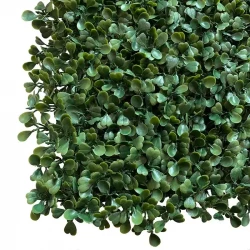 Bladmix platta, buxbom, UV, 50x50cm, konstgjord växt