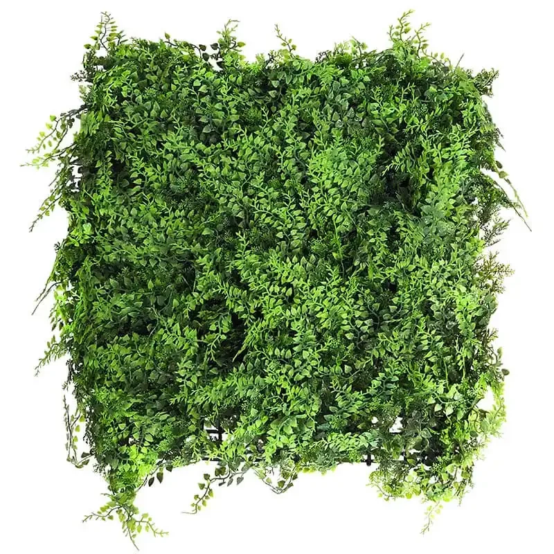 Bladmix platta, UV-skyddad, 50 x 50 cm, konstgjord växt