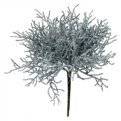 Cypressbukett (Santolina), 25cm, grå, konstgjord växt