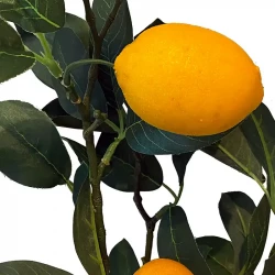 Citrongren, 7 citroner, 60cm, konstgjord gren