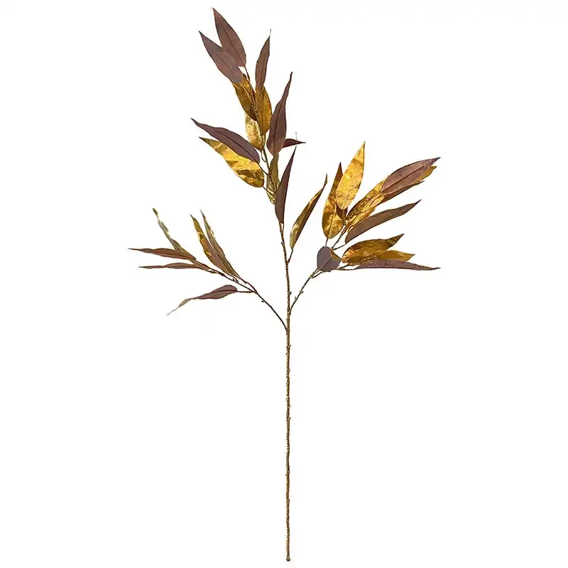 Bambugren, guld, 114 cm, konstgjord gren
