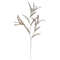 Ormbunke, creme, 88cm, Konstgjord växt