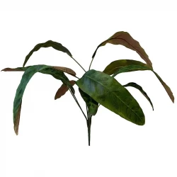 Calatheastjälkar, 11st, gröna, 45cm, konstgjord växt