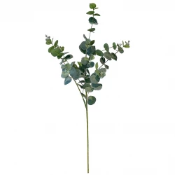 Eukalyptus, grön, 75cm, konstgjord gren