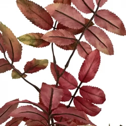 Rönngren, rosa blad, H120cm, konstgjord växt