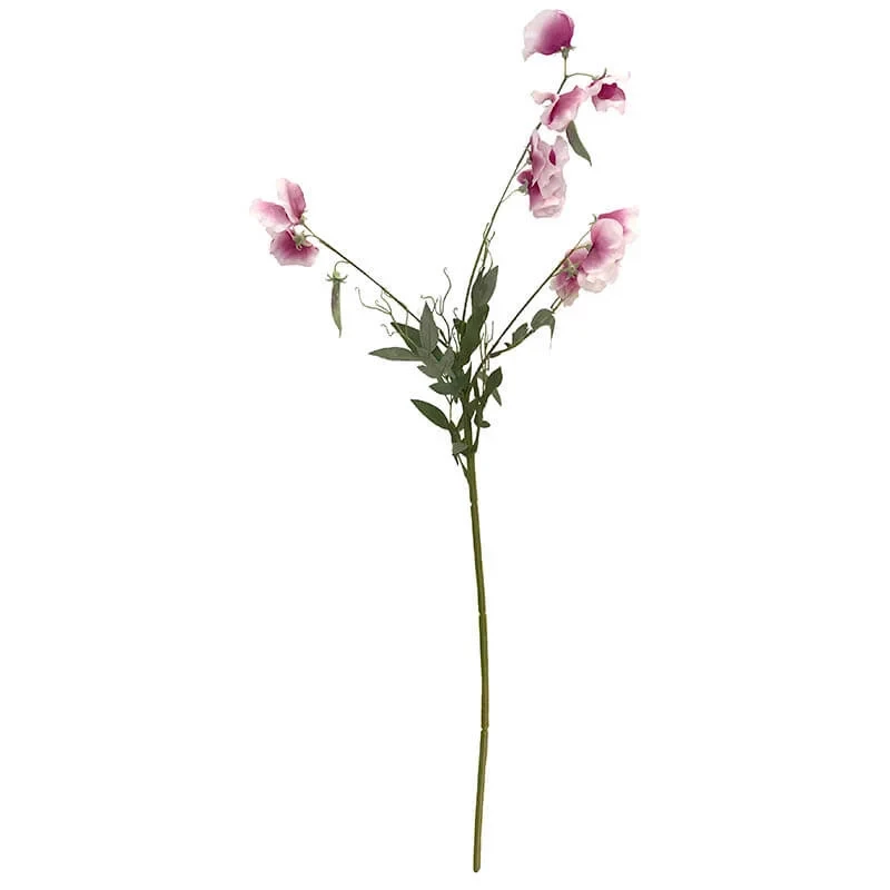 Luktärt, 70 cm lila/vit, konstgjord blomma
