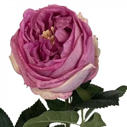 Ros på stjälk, rosa, 60 cm, konstgjord blomma
