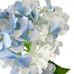 Hortensia, blå, 52cm, konstgjord blomma