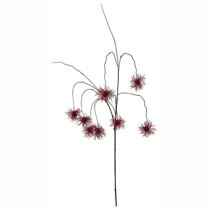 Krysantemum blomma, hängande,  6 blommor, konstgjord blomma