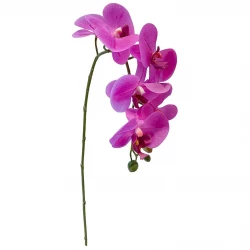Orkidé på stjälk, pink, 78cm, konstgjord blomma