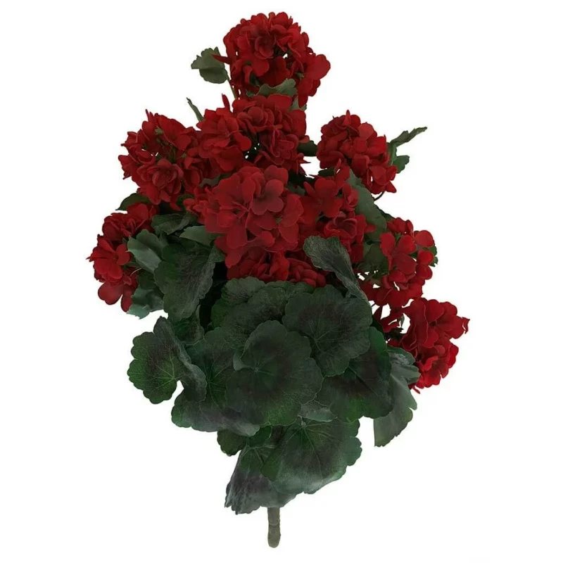 Perlagonbukett, 55 cm, konstgjord blomma