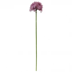 Prydnadslök, 62cm, rosa allium, konstgjord blomma