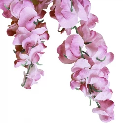 Blåregn, pink, 77cm, konstgjord blomma