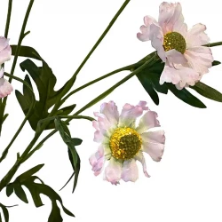 Margerit m 8 blommor, rosa 75cm, konstgjord blomma