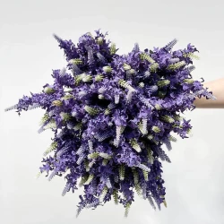 Lavendelbukett, 43 cm, Konstgjord blomma