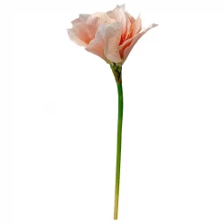 Amaryllis, persika, 60cm, konstgjord blomma