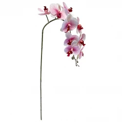 Orkidé på stjälk, rosa, 108cm, konstgjord blomma